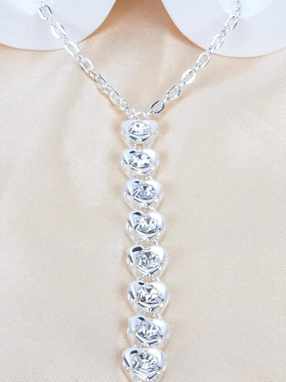 Elegant Heart-Linked Body Chain - Picture 6 of 7
